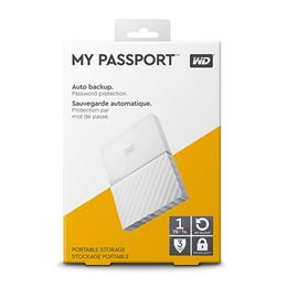 Ổ cứng WD My Passport 1TB WDBYNN0010BWT White