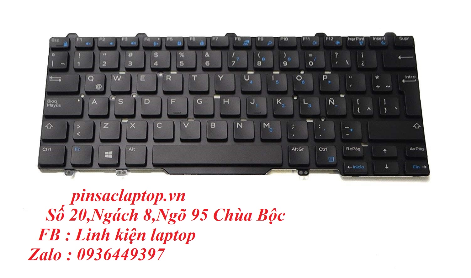 Bàn phím - Keyboard Dell Latitude E5490