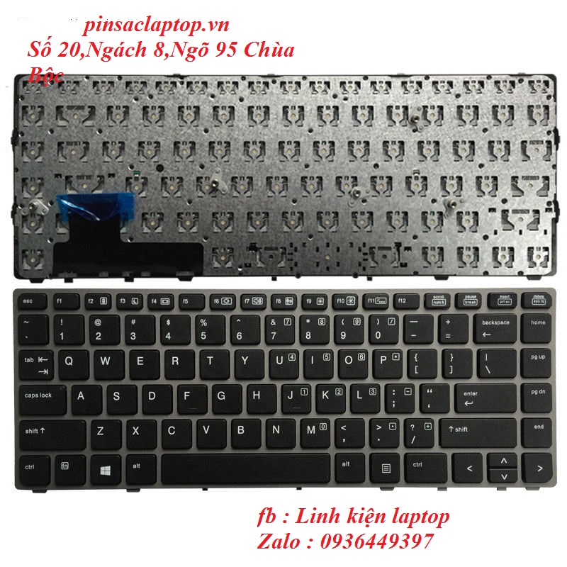 Bàn phím - Keyboard HP EliteBook Folio 9480M