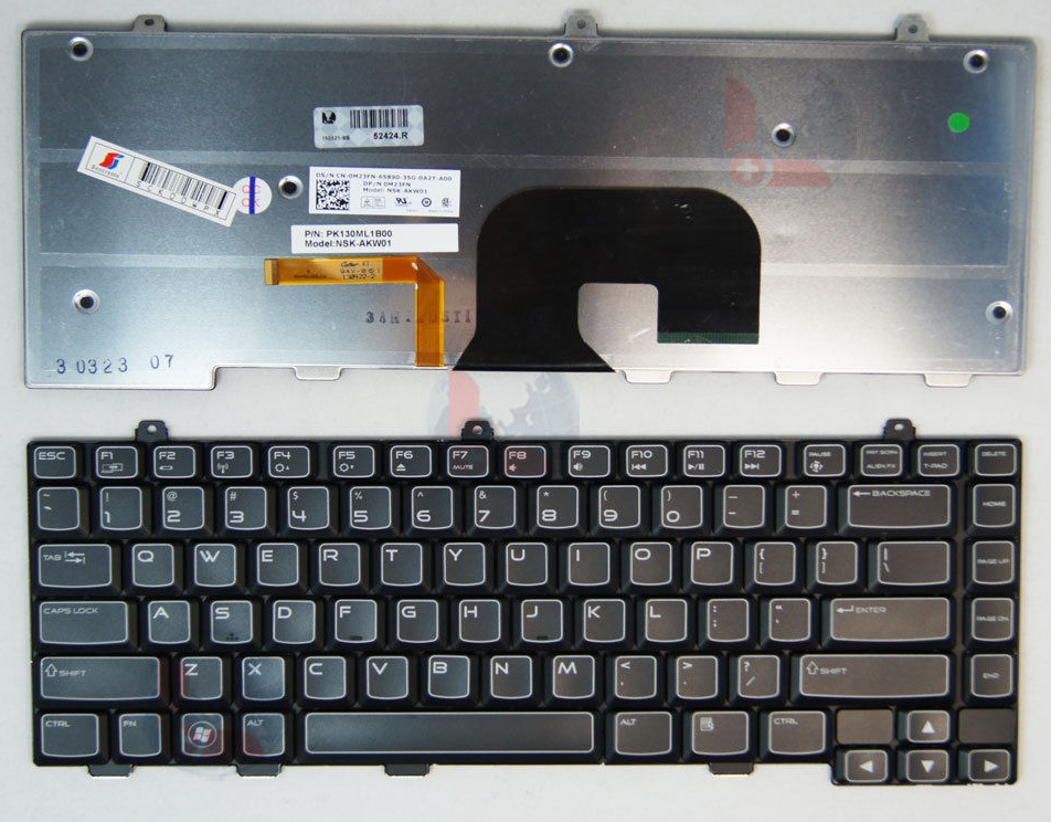 Bàn Phím - Keyboard Laptop DELL Alienware M14X R1