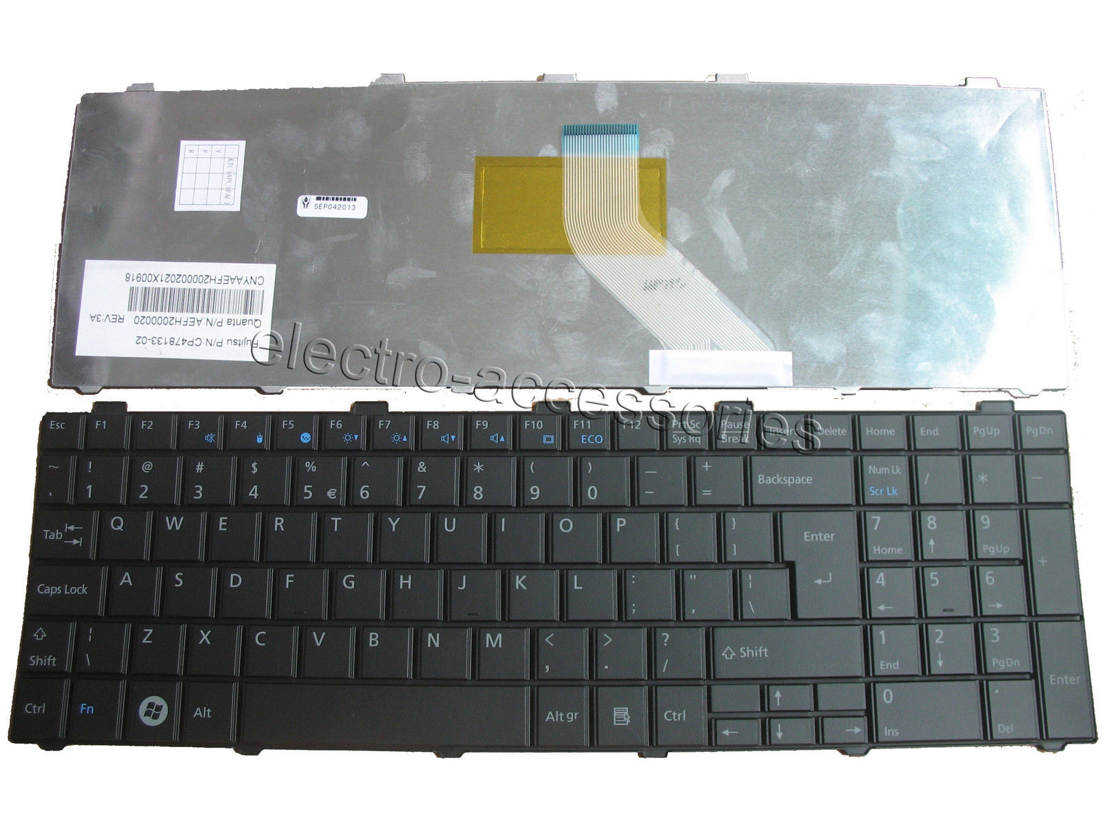 Bàn Phím - Keyboard Laptop Fujitsu Lifebook AH530 AH531 NH751