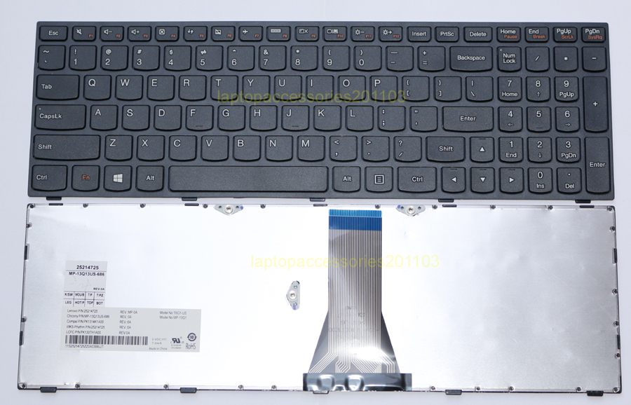 Kết quả hình ảnh cho Bàn phím laptop Lenovo Ideapad G50-70, G5070, G50 Series