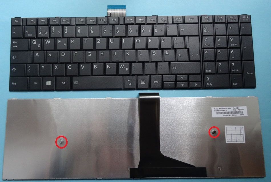 Bàn Phím - Keyboard Laptop Toshiba Satellite C55-A5281