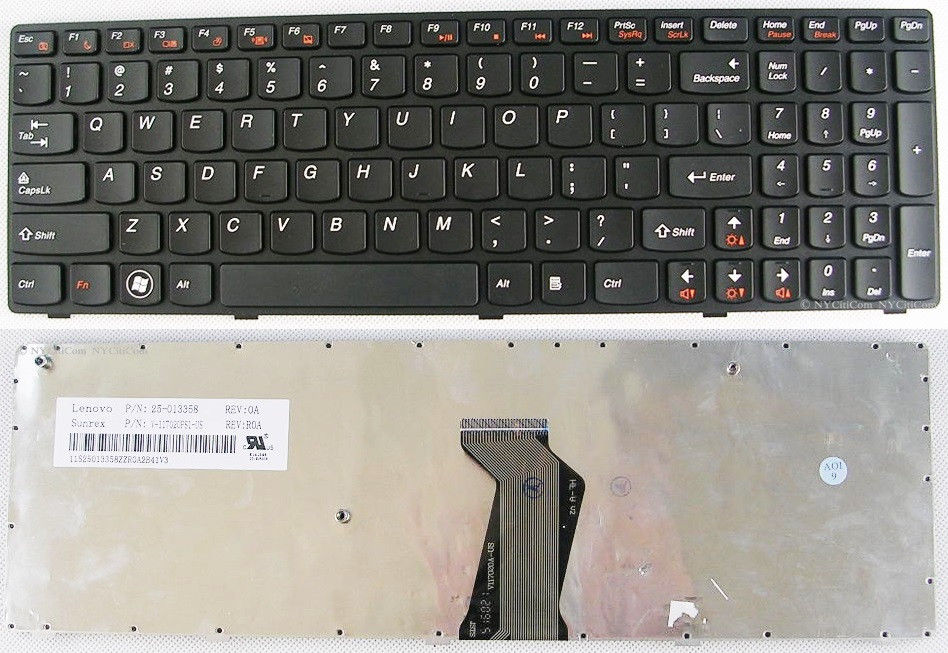 Bàn Phím - Keyboard Laptop Lenovo IdeaPad Z570 Z575 Z575A