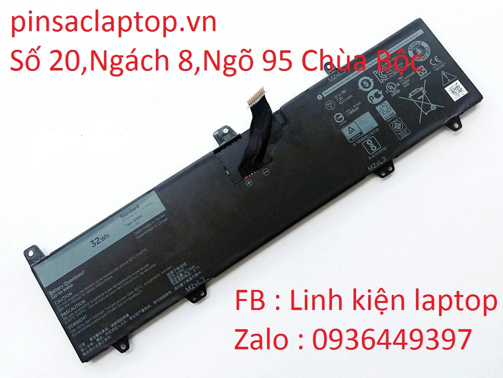 Pin Dell - Battery Laptop Dell 11 3162