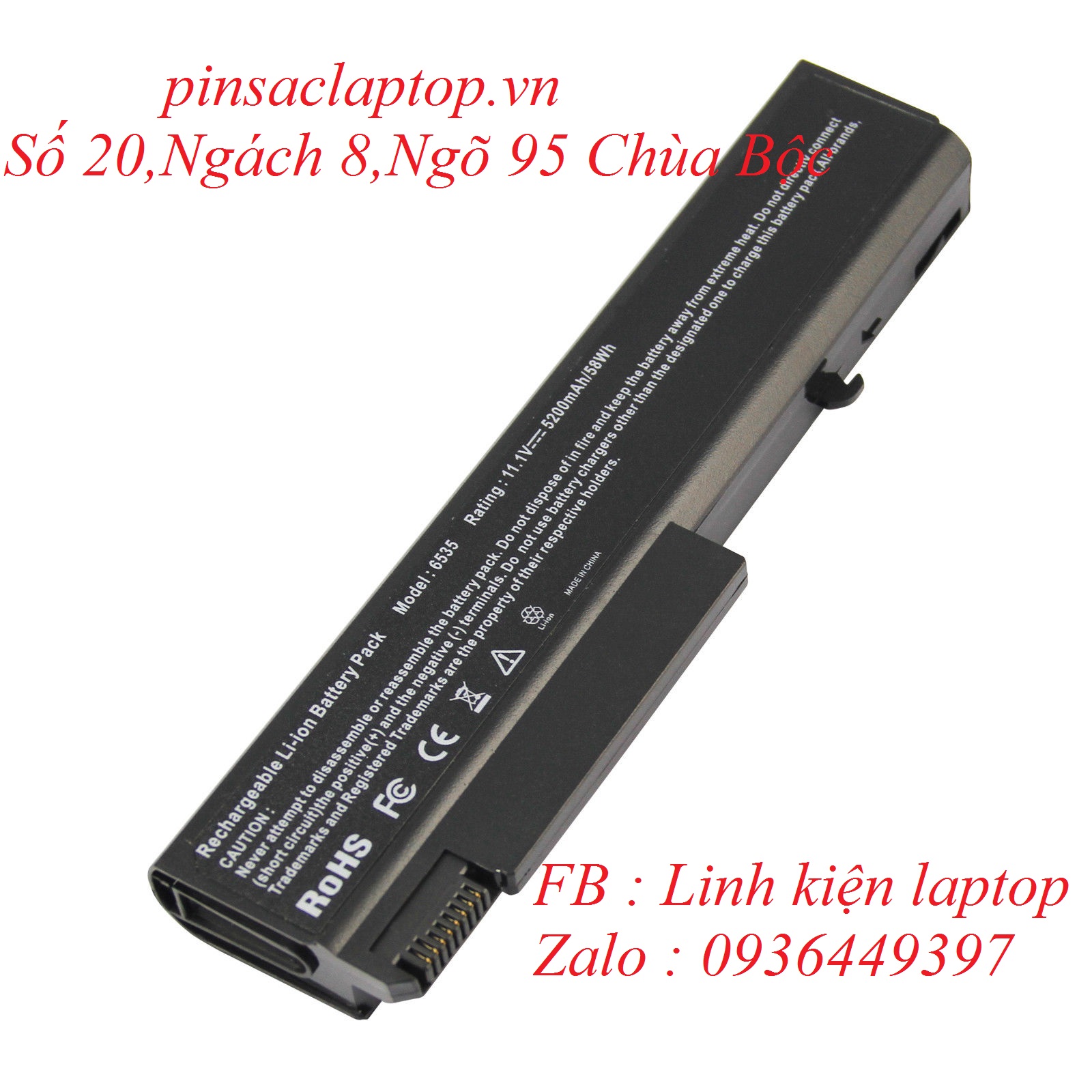 Pin - Battery HP ProBook 6450B 