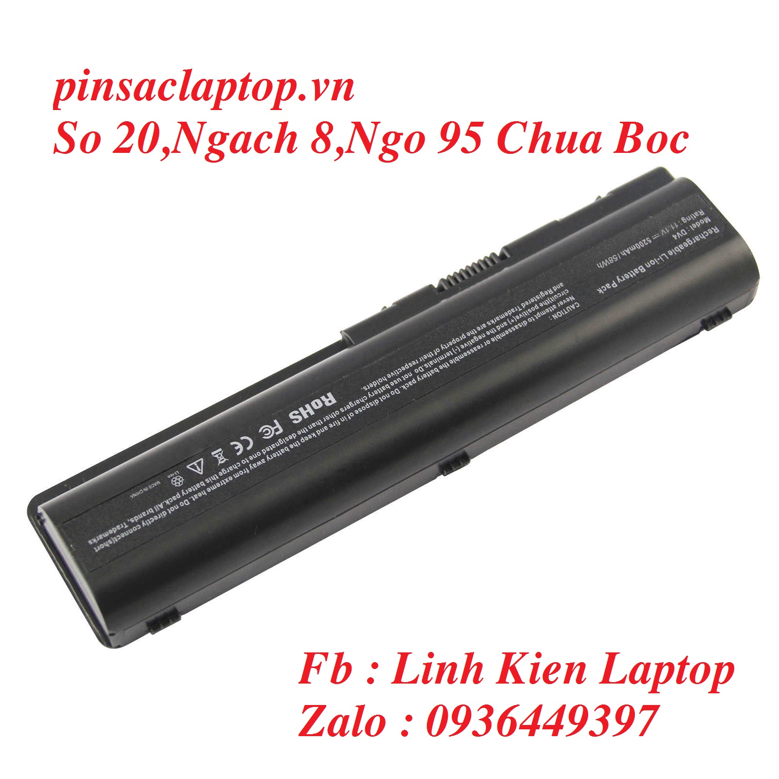 Pin HP - Battery Pavilion G50 G60 G70