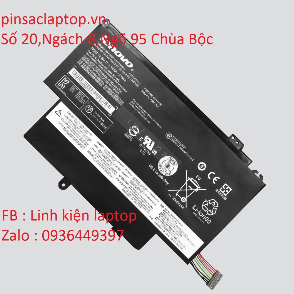 Pin Laptop Lenovo Thinkpad Yoga S1