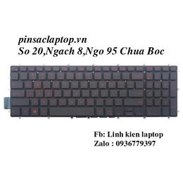 Bàn Phím Dell - Keyboard Inspiron Gaming 15 7566 Red Backlit