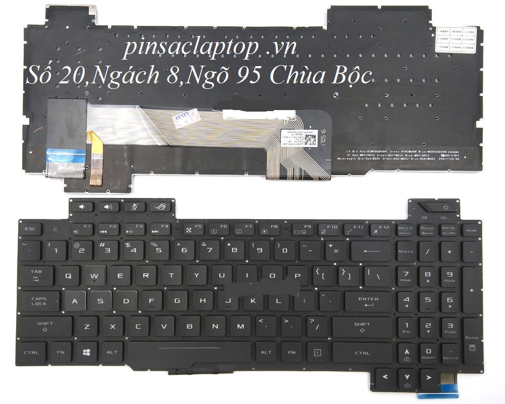 Bàn phím - Keyboard Asus ROG Strix GL503