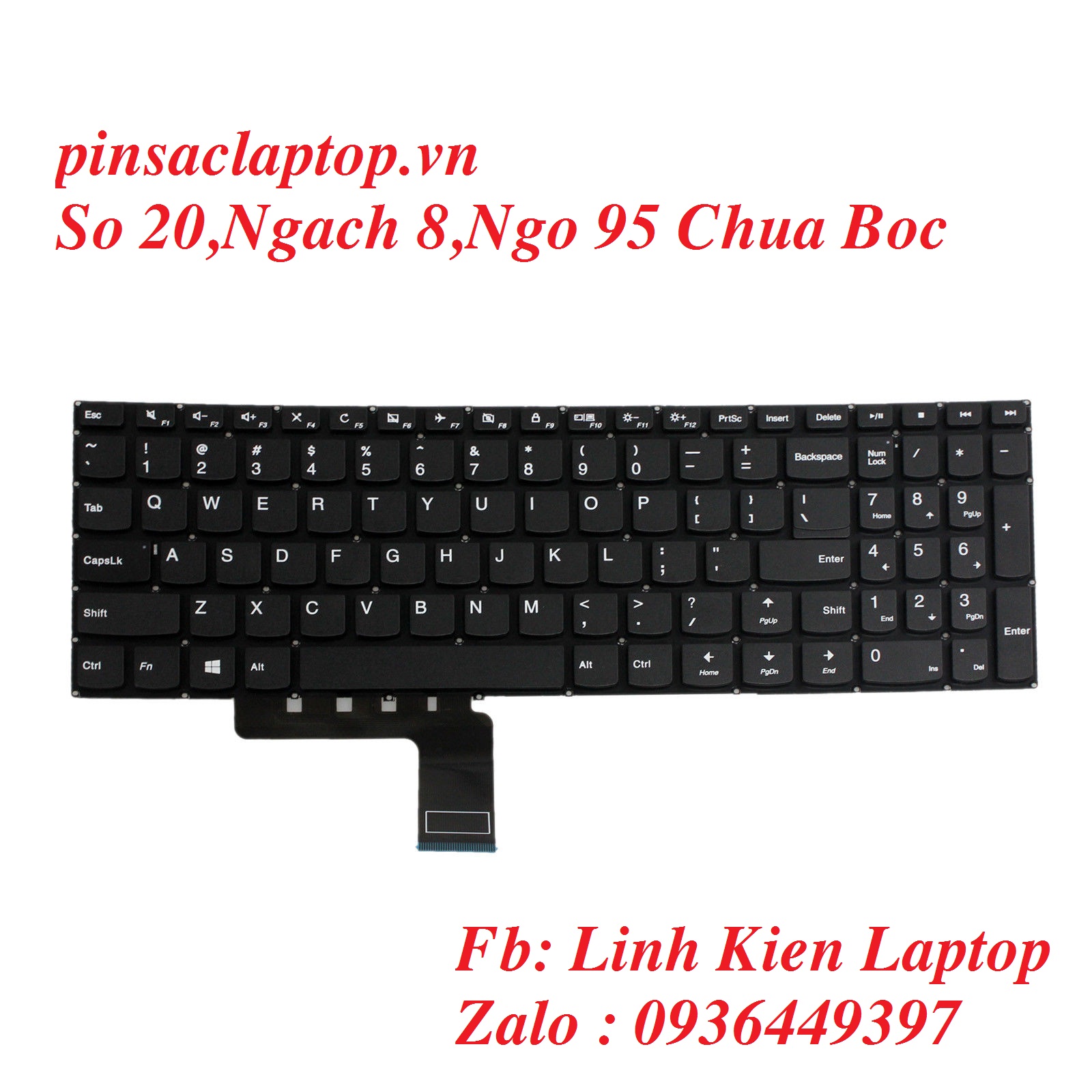 Bàn Phím Lenovo - Keyboard Lenovo IdeaPad 310-15ISK