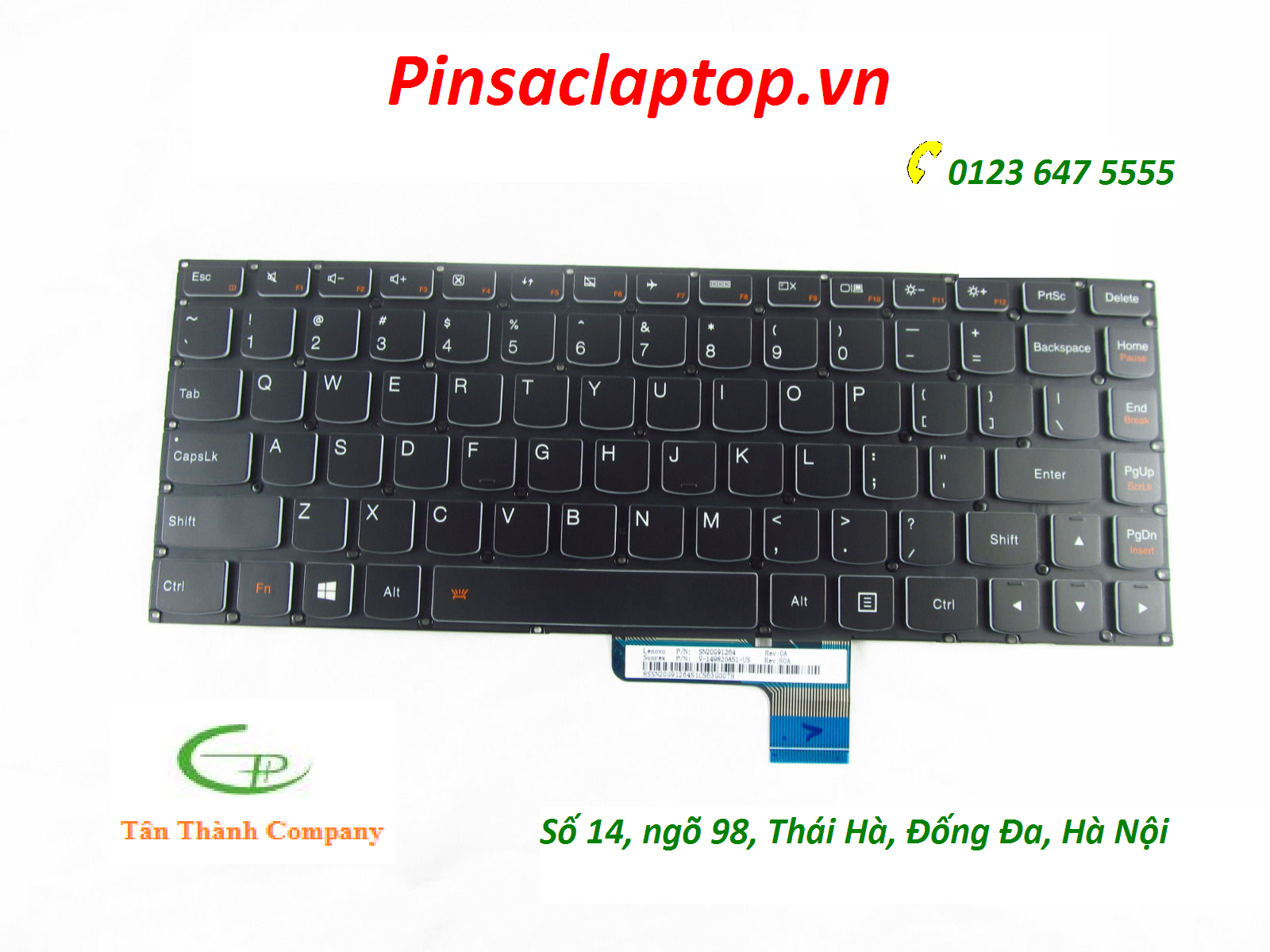 Bàn Phím Laptop Lenovo Ideapad Yoga 10 B8000