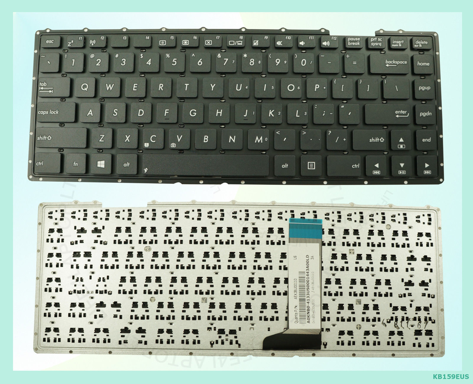Bàn Phím - Keyboard Laptop Asus X451 X451C X451CA X451M X451MA X451MAV