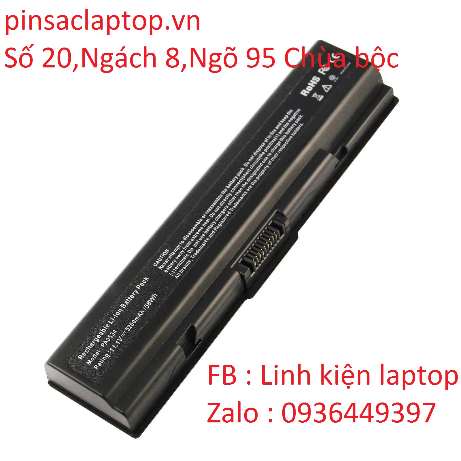 Pin Toshiba Satellite L505