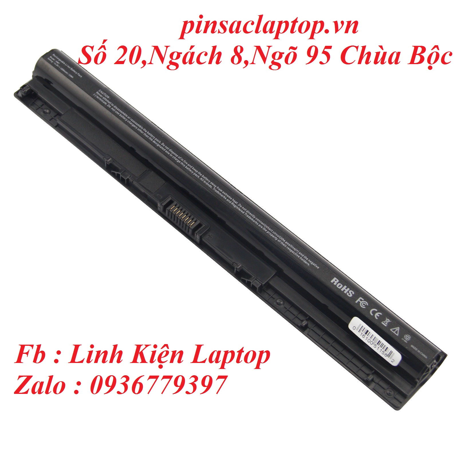Pin - Battery Laptop Dell Vostro 3478 V3478