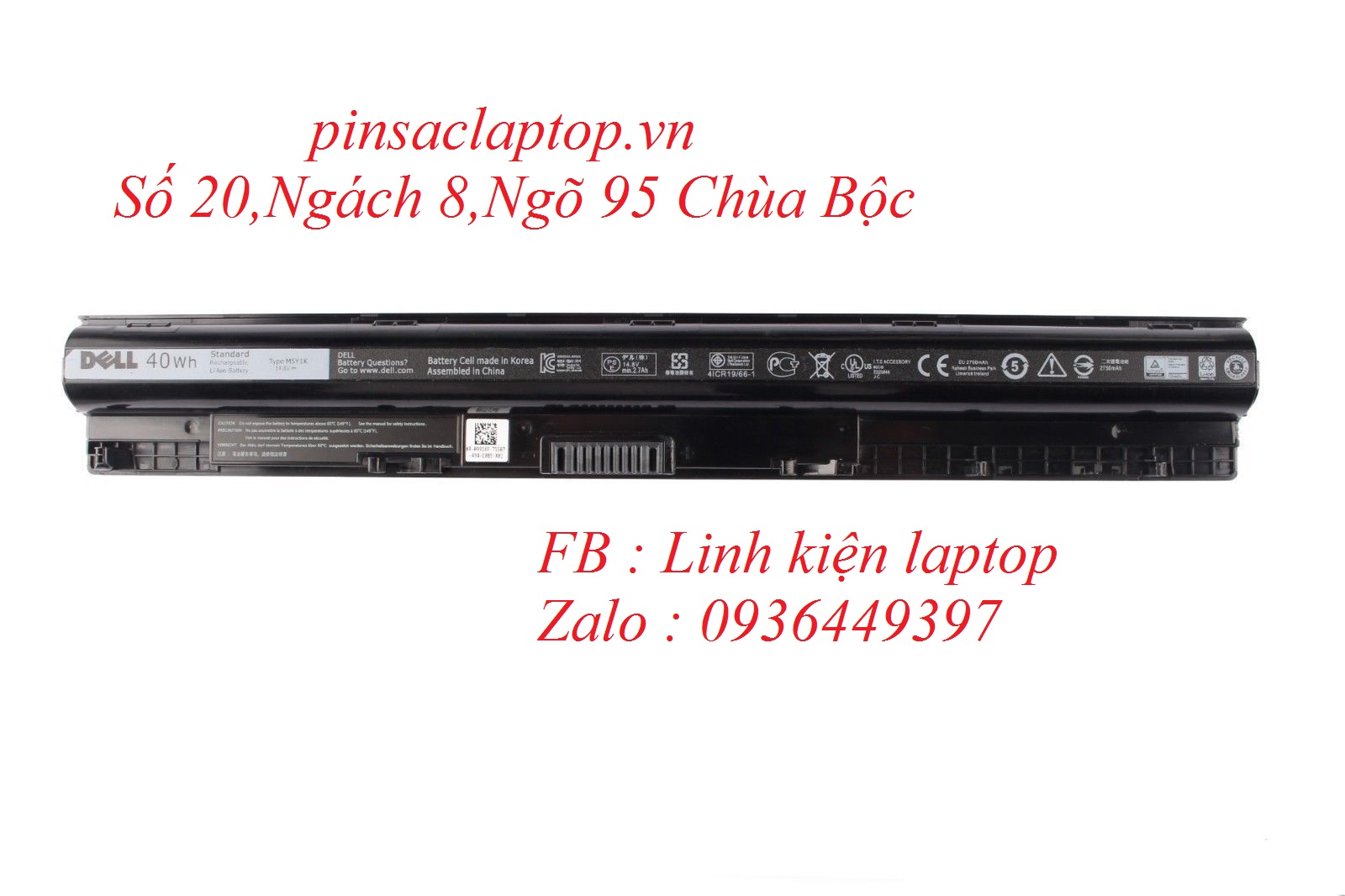 Pin - Battery Laptop Dell Inspiron 5555