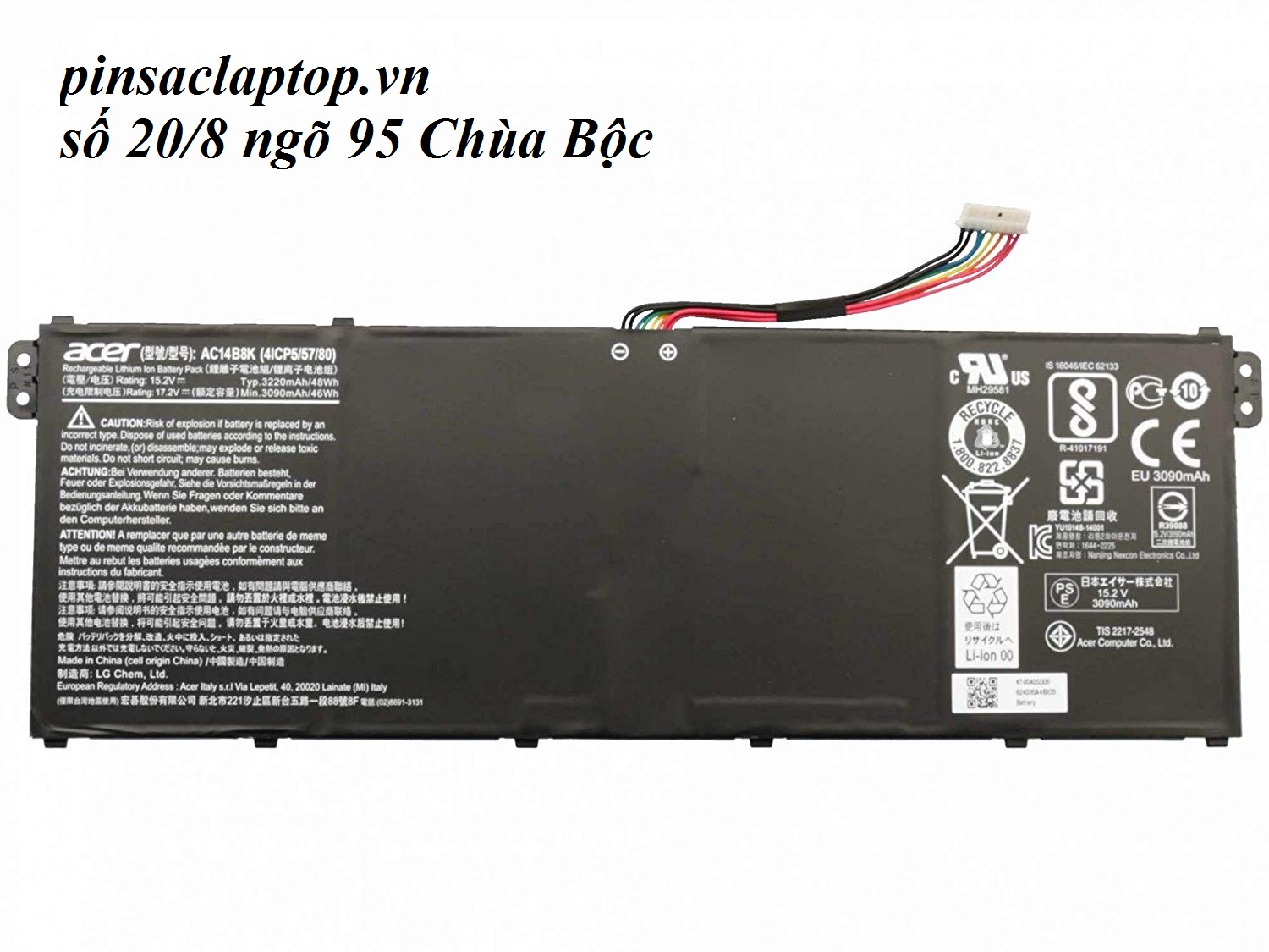 Pin Acer Aspire A715-72G