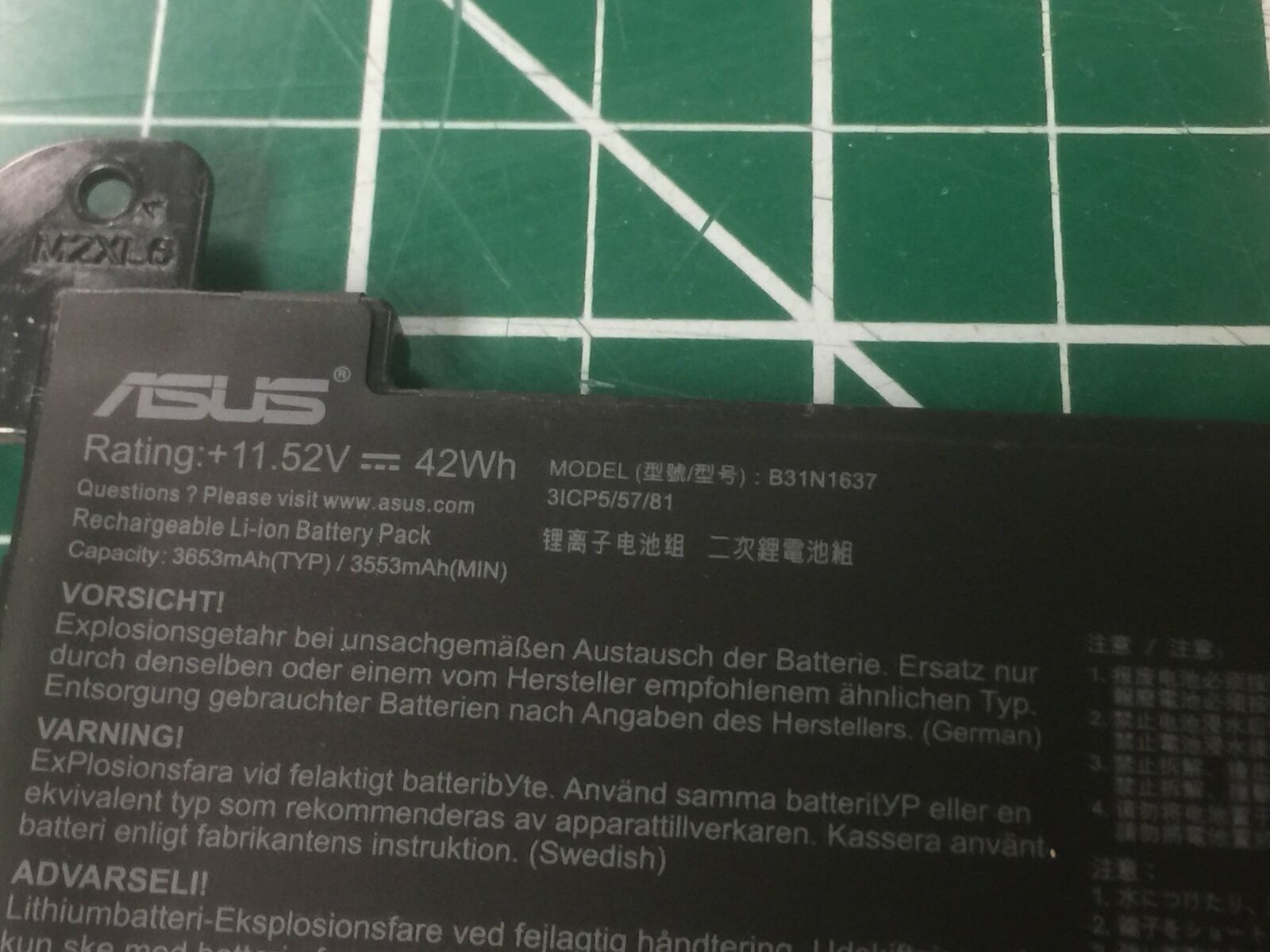 Pin - Battery Asus VivoBook S510UA