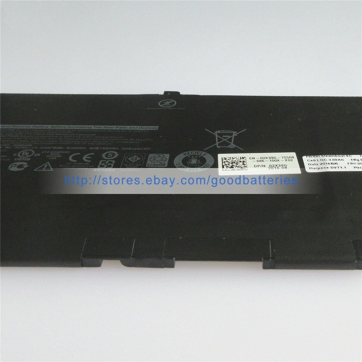 F3YGT 60Wh Battery For Dell Latitude 7000 Series - Replacement Laptop Battery With Tools