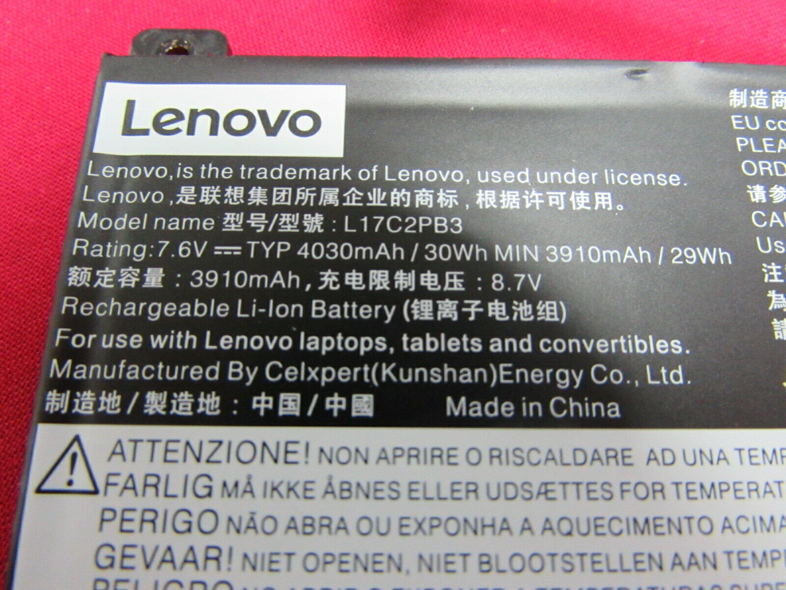 Pin - Battery Lenovo V330-15IKB