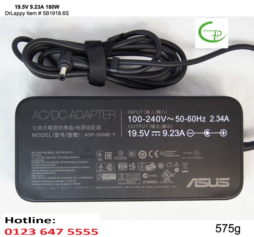 Sạc Adapter Laptop Asus 19.5V 9.23A 180W