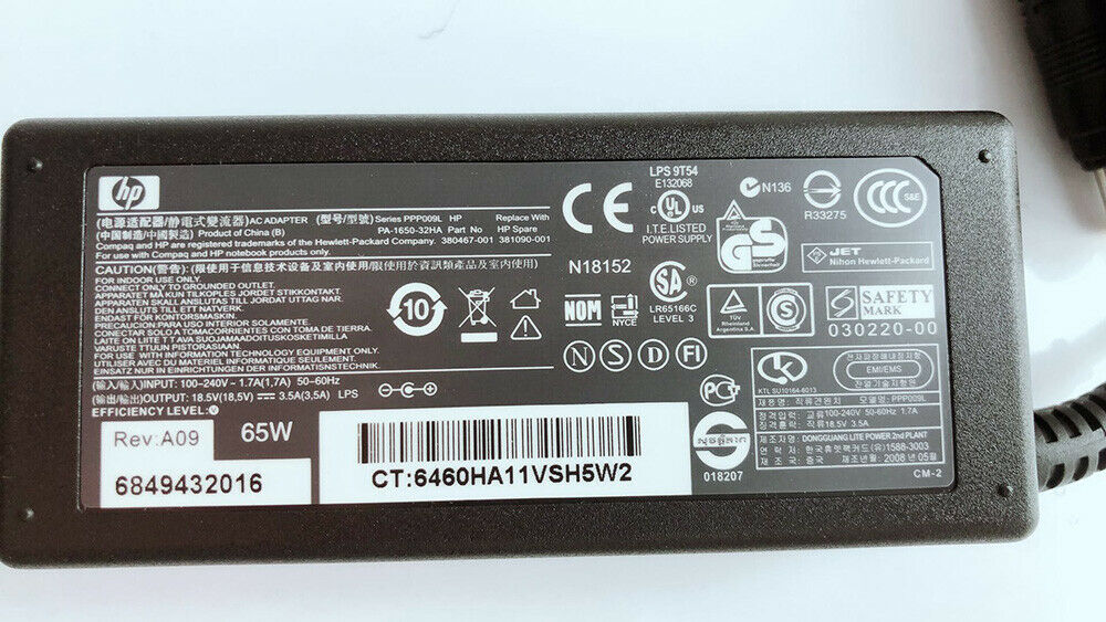 Sạc Adapter Laptop HP Compaq V3000