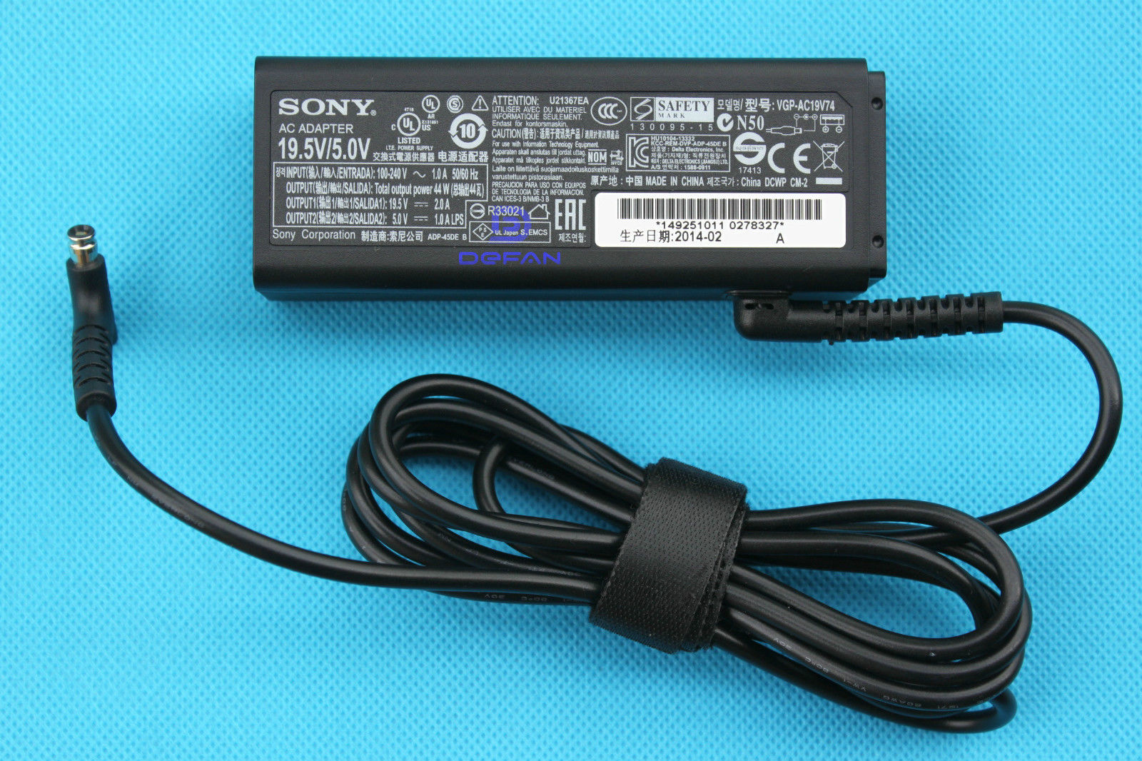 Sạc Laptop Sony Vaio 19.5V 2A Không Cổng USB 