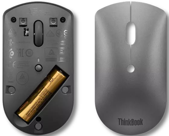 Chuột không dây Lenovo ThinkBook BT Silent Mouse_4Y50X88824 CHÍNH HÃNG