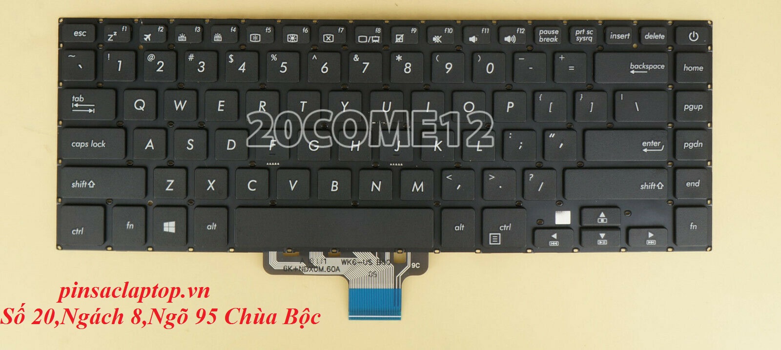 Bàn phím - Keyboard Asus VivoBook 15 X510UA